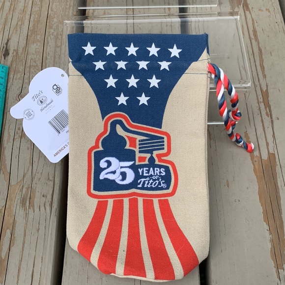 Tito's Vodka bag canvas 25th Anniversary Embroidered - Picture 4 of 7